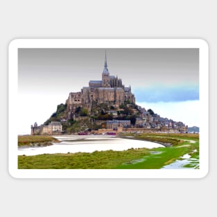 Mont Saint Michel Normandy France Sticker